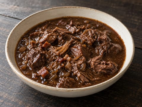 Kerststoofvlees (flamländsk köttgryta med mörkt öl) Kerststoofvlees (flamländsk köttgryta med mörkt öl)