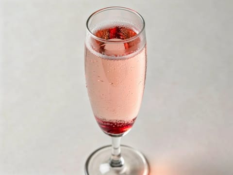 Kir Royale (samppanja- ja crème de cassis -cocktail) Kir Royale (samppanja- ja crème de cassis -cocktail)