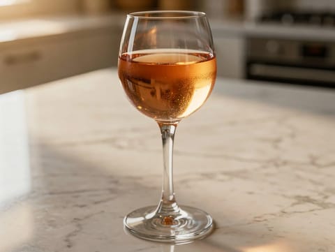 Kir (białe wino i czarna porzeczka)