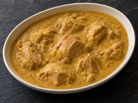 Korma Nawabi (Mughlai kycklingcurry) Korma Nawabi (Mughlai kycklingcurry)