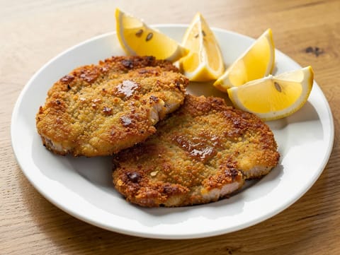 Kotlet Schabowy (Polonya Usulü Pane Domuz Pirzola)