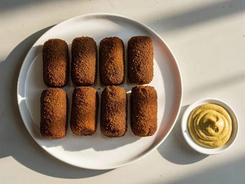Kroketten (Ολλανδικές κροκέτες ραγού μοσχαριού)
