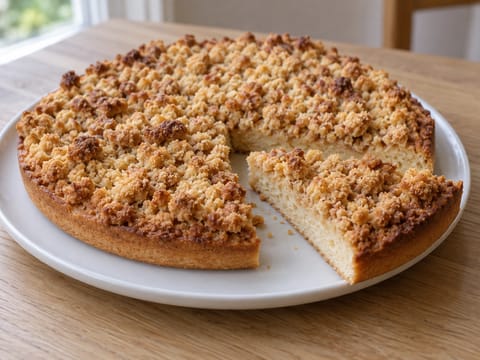 Kruimelvlaai (crostata olandese con briciole) Kruimelvlaai (crostata olandese con briciole)
