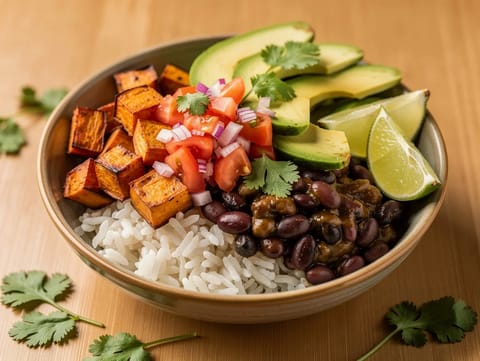 Latin Sweet Potato Bowl