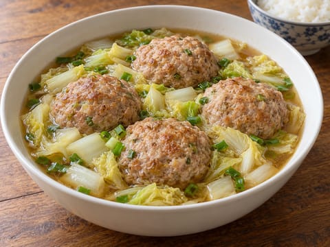 Lion’s Head Meatballs (Shanghai-Style Braised Pork Meatballs with Napa Cabbage) Lion’s Head Meatballs (Shanghai-Style Braised Pork Meatballs with Napa Cabbage)