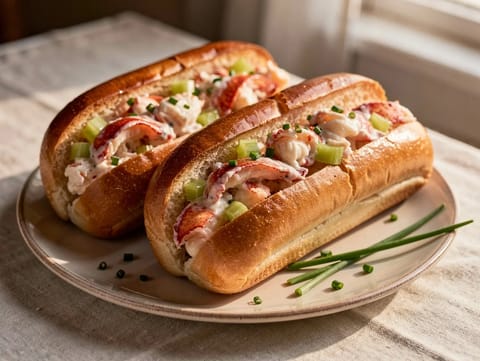 Lobster Roll (New England-stil)