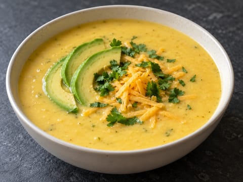 Locro de Papa (ekvádorská bramborovo-sýrová polévka) Locro de Papa (ekvádorská bramborovo-sýrová polévka)