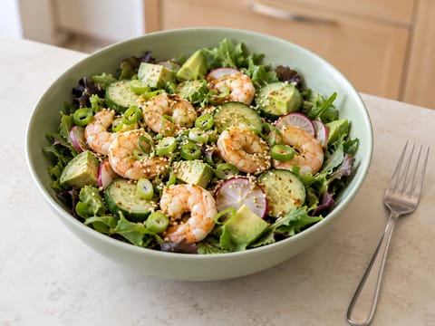 Low Carb Poke Bowl