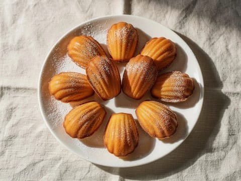 Madeleines de Commercy (Francuskie ciasteczka w kształcie muszli) Madeleines de Commercy (Francuskie ciasteczka w kształcie muszli)