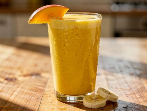 Smoothie de Manga e Ananás
