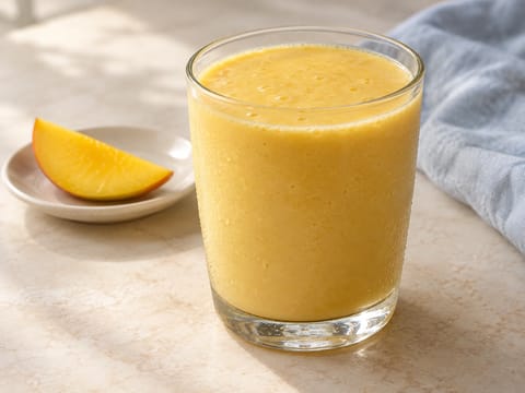 Mango Soy Milk Smoothie Mango Soy Milk Smoothie
