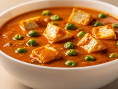 Matar Paneer (paneer- och ärtcurry) Matar Paneer (paneer- och ärtcurry)
