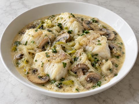 Matelote Normande (ragoût de poisson normand au cidre) Matelote Normande (ragoût de poisson normand au cidre)