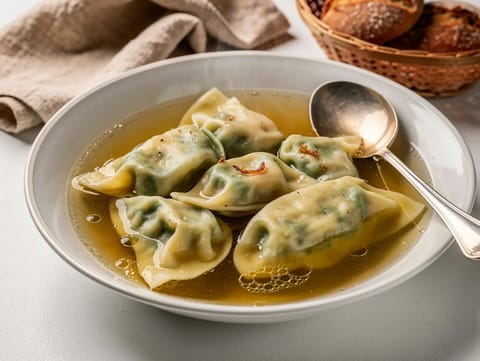 Maultaschen (σουαβικά ζυμαρικά-ντάμπλινγκ) Maultaschen (σουαβικά ζυμαρικά-ντάμπλινγκ)