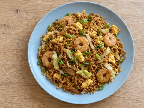 Mie Goreng (indonesiske wokstekte nudler) Mie Goreng (indonesiske wokstekte nudler)
