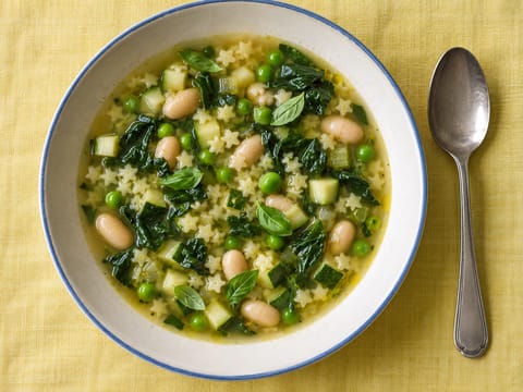 Minestrone Verde Primaverile (Minestrone verde primaverile)