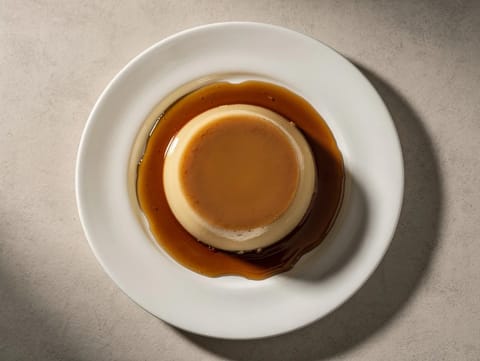Lehký španělský flan (karamelový pudink)
