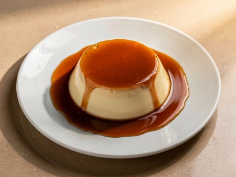 Flan leggero moderno