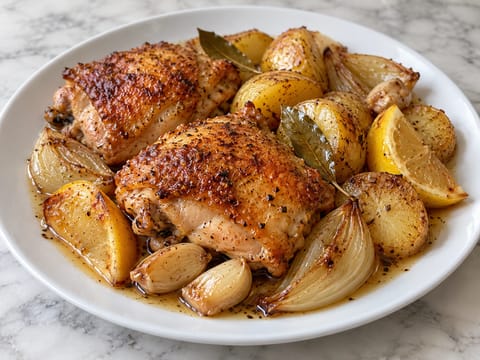 Frango Assado au four (poulet rôti au citron et à l’ail) Frango Assado au four (poulet rôti au citron et à l’ail)