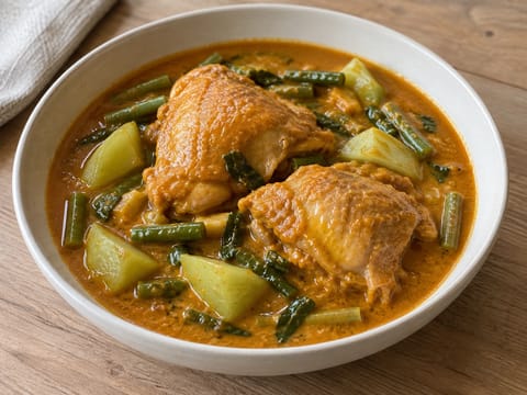 Mole Amarillo Oaxaqueño (Oaxacansk gul mole-kyllinggryte) Mole Amarillo Oaxaqueño (Oaxacansk gul mole-kyllinggryte)