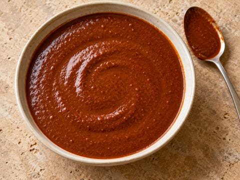 Mole Coloradito (Mild Red Mole Sauce with Dried Chillies and Nuts) Mole Coloradito (Mild Red Mole Sauce with Dried Chillies and Nuts)