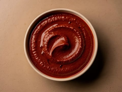 Mole Coloradito (mieto punainen molekastike kuivatuista chileistä ja pähkinöistä) Mole Coloradito (mieto punainen molekastike kuivatuista chileistä ja pähkinöistä)