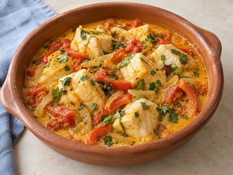 Moqueca (brasiliansk kokos-fiskegryde)