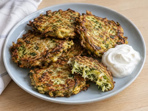 Mücver (courgettefrikadeller)