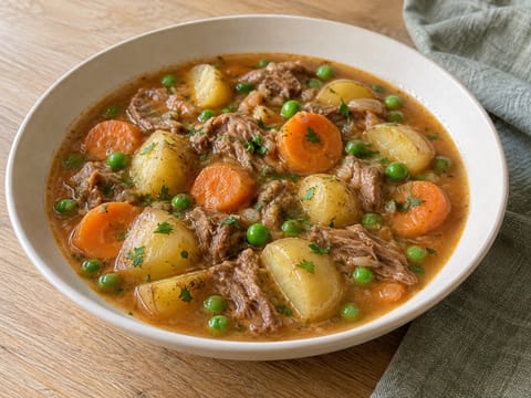 Navarin d’Agneau (ragoût d’agneau printanier français)