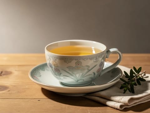 Oksusu-cha (koreanskt majs-te) Oksusu-cha (koreanskt majs-te)