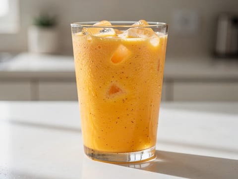 Apelsin- och dadelsmoothie