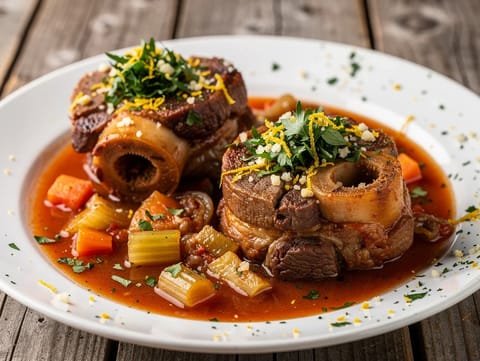 Ossobuco (braiserte kalveskanker)