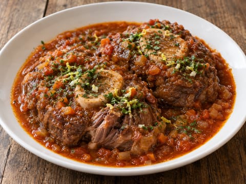 Ossobuco (duszona gicz cielęca) Ossobuco (duszona gicz cielęca)