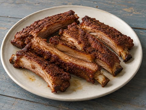 Costine baby back al forno con dry rub Costine baby back al forno con dry rub