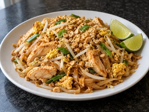 Csirkés Pad Thai Csirkés Pad Thai