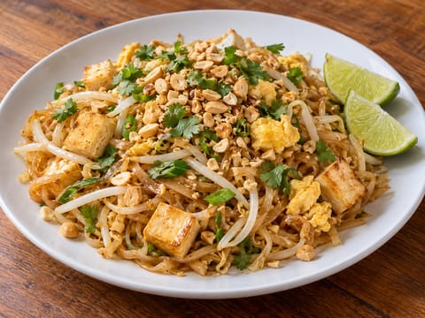Zöldséges Pad Thai Zöldséges Pad Thai