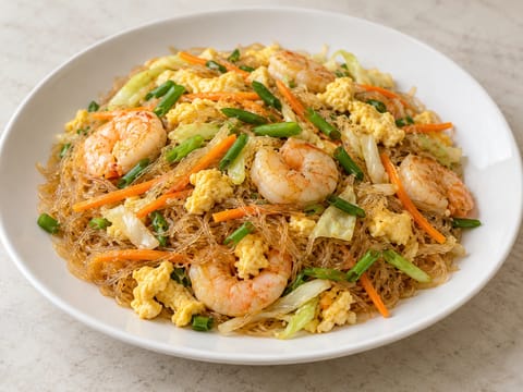 Pad Woon Sen (thai üvegtészta-wokban sült rákokkal) Pad Woon Sen (thai üvegtészta-wokban sült rákokkal)