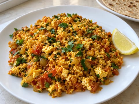 Paneer Bhurji (Scrambled Paneer) Paneer Bhurji (Scrambled Paneer)