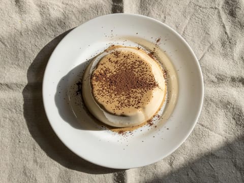 Panna Cotta al Caffè (panna cotta italiana al caffè)