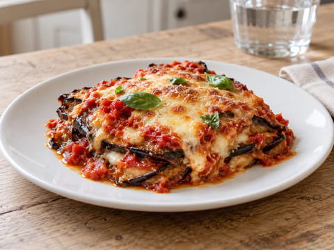 Parmigiana di Melanzane (Aubergine Parmigiana) Parmigiana di Melanzane (Aubergine Parmigiana)