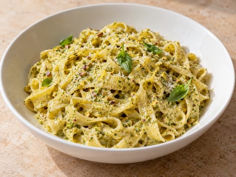Pasta con Pesto di Pistacchi e Ricotta (pasta al pesto di pistacchi) Pasta con Pesto di Pistacchi e Ricotta (pasta al pesto di pistacchi)