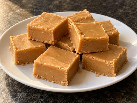 Fudge au beurre de cacahuète Fudge au beurre de cacahuète