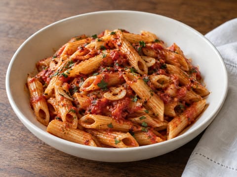 Penne all’Arrabbiata (Spicy Tomato and Chilli Pasta) Penne all’Arrabbiata (Spicy Tomato and Chilli Pasta)