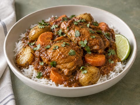Bol de poulet pepián guatémaltèque Bol de poulet pepián guatémaltèque