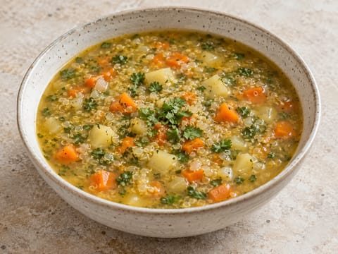 Peruvian Quinoa Soup (Yayla Sebze Çorbası) Peruvian Quinoa Soup (Yayla Sebze Çorbası)