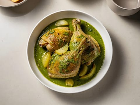 Seco de Pollo (guiso peruano de pollo con cilantro) Seco de Pollo (guiso peruano de pollo con cilantro)