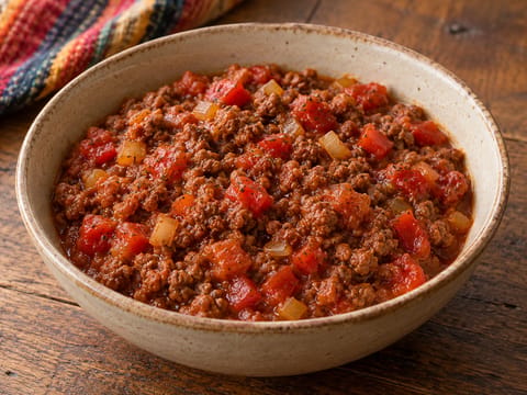 Picadillo (guláš z mletého hovězího) Picadillo (guláš z mletého hovězího)