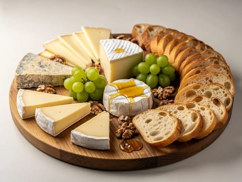 Plateau de Fromages Affiné (modnet fransk ostebord) Plateau de Fromages Affiné (modnet fransk ostebord)