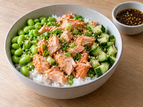 Poke bowl meal prep Poke bowl meal prep