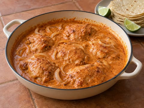 Pollo a la Crema de Chipotle (poulet à la crème de chipotle) Pollo a la Crema de Chipotle (poulet à la crème de chipotle)